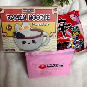 Streamline Ramen Noodle Mug with Lid